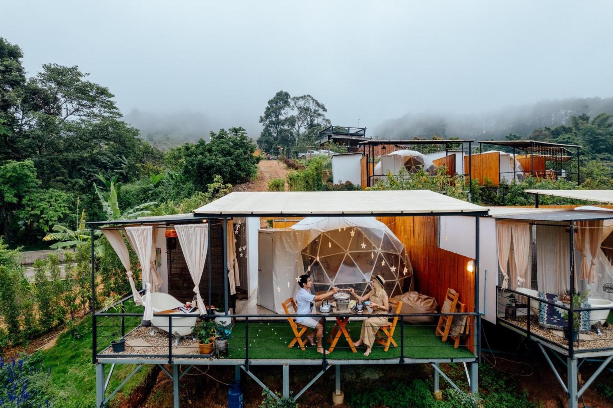Phu Morinn Camping ม่อนแจ่ม Mon Jam 외부 사진